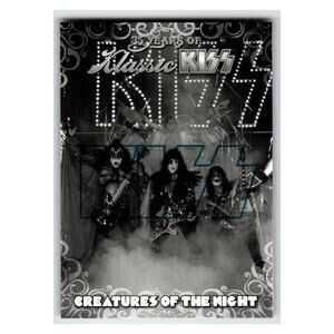 KISS Creatures of the Night 2009 Press Pass #57 Classic Rock Card